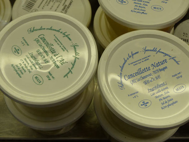 Gruyères cancoillotte Haute-Saône Montbozon Produits fermier